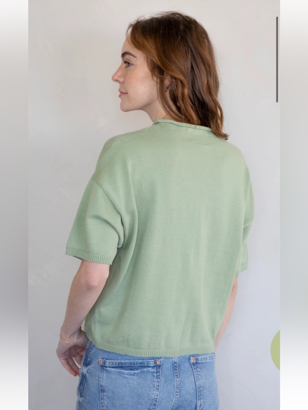 Things Between Toby Rollneck Half-Sleeve Cardigan - Picture 3 of 11